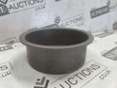 18 X BRAND NEW GREY MINI CAKE TIN BASE AND INSERTS (LOC: 20.10.-aa8460 - 1P)