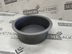 48 X BRAND NEW GREY MINI CAKE TIN BASE AND INSERTS (LOC: 22.1-aa8448 - 2P)