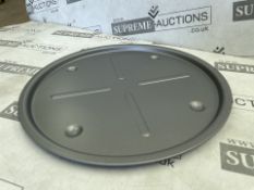 50 X BRAND NEW GREY 27CM MEDIUM PIZZA TRAYS (LOC: 43.16-aa8403 - 1P)