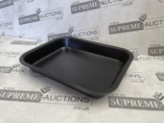 50 X BRAND NEW BLACK 28CM SHEPERDS DISHES (LOC: 16.4-aa8415 - 1P)