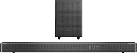 Hisense AX3120G 3.1.2 CH Soundbar - 360W Dolby Atmos with Wireless Subwoofer and Elevations -