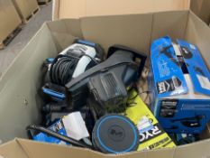 LARGE BOX PALLET TO CONTAIN A QUANTITY OF ASSORTED GOODS FROM A MAJOR DIY SUPPLIER INCLUDING