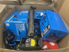 LARGE BOX PALLET TO CONTAIN A QUANTITY OF ASSORTED GOODS FROM A MAJOR DIY SUPPLIER INCLUDING
