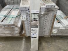 60 X BRAND NEW PACXKS OF D- 8mm Egger Home Toscolano White Oak Laminate Flooring, EAC PACK HAS A