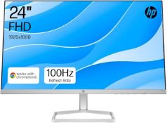 Boxed HP Series 5 23.8" FHD Monitor 524sf (HSD-0172-K) RRP £149 100Hz Refresh Rate | 1500:1 CR |