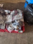 X20 mixed lot to contain door handles, nails and assorted DIY tools (LOC: SR2(4.3)-KK555 - MP)