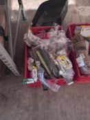 X20 mixed lot to contain door handles, nails and assorted DIY tools (LOC: SR2(4.5)-KK565 - MP)