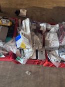 X20 mixed lot to contain door handles, nails and assorted DIY tools (LOC: SR2(4.3)-KK556 - MP)