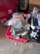 X20 mixed lot to contain door handles, nails and assorted DIY tools (LOC: SR2(4.1)-KK564 - MP)