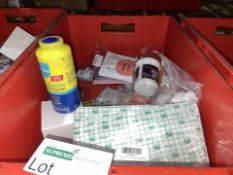 30 PIECE MIXED LOT INCLUDING MEDIPURE BODY POWDER, GEL PATCHES, OILY GLUE ETC (LOC: 28.3-BB618 -