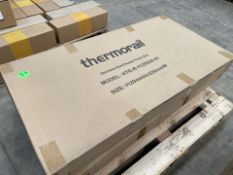 BRAND NEW THERMORAIL STAINLESS STEEL HEATED TOWEL RAIL 1120 X 530MM RRP £479 (LOC: 19.9-AA513 - MP)
