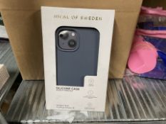 29 X NEW IDEAL OF SWEDEN IPHONE 15 SUILICONE CASES (LOC: s/r-bb3215 - 1P)