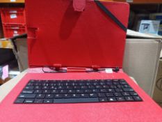 7X DURA GADGET HARD AND PROTECTIVE TABLET CASE WITH INBUILT KEYBOARD TO USE YOUR DEVICE VERY