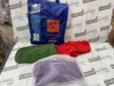 15 X BRAND NEW GINGER TED PREMIUM DOG JUMPERS. SIZES AND DESIGNS MAY VARY) RRP £30-40 EACH. (LOC: