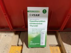 27 X HEALLTH AND WELLNESS UNDERACTIVE THYROID TESTS (LOC: 31.2-BB642 - 1P)