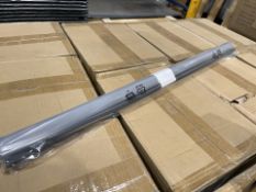 16 X BRAND NEW PREMIUM BLACKOUT ROLLER BLINDS 96 X 150CM BLACK (LOC: 22.11-AA236 - 1P)