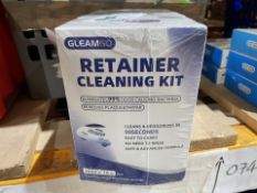 30 X GLEAMCO RETAINER CLEANING KITS (LOC: 31.2-BB644 - 1P)