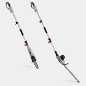 Boxed 2 in 1 Pole Chainsaw & Hedge Trimmer (LOC: RS2.1-KK1628 - 1LP)