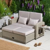 Boxed Alba Reclining Garden Sofa Set (LOC: RS2.3-KK1502 - QP)