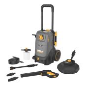 Titan High Pressure Washer Jet TTB1284PRW Corded Electric On-Board 145bar 1800W (LOC: SR2(3.7)-KK610