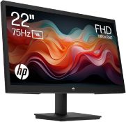 Boxed HP 22 Inch FHD Monitor | Full HD VA LCD Display | 75hz Refresh Rate | 200 Nits Brightness |