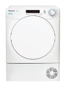 Candy CSE C9DF80 9kg Freestanding Condenser Tumble dryer RRP £299 - White (LOC: SR4,Middle-