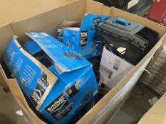 LARGE BOX PALLET TO CONTAIN A QUANTITY OF ASSORTED GOODS FROM A MAJOR DIY SUPPLIER INCLUDING