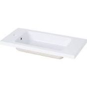 Goodhome Makonda Worktop Basin 80cm (LOC: SR9.2.2-QA972 - 1P)