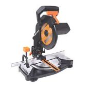 Evolution R210CMS 210mm Electric Single-Bevel Multi material Compound Mitre Saw 220-240V (LOC: SR9.