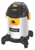 Titan TTB775VAC 1400W 20Ltr Wet & Dry Vacuum 220-240V (LOC: SR9.2.4-QA984 - 1P)