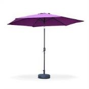 sweeek - 3m round centre pole parasol (LOC: SR9.2.1-QA934 - 1P)