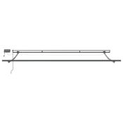 Boxed Brayden Studio Retractable Door / Window Awning Anthracite 500 cm W x 300 cm D (LOC: SR6(6.