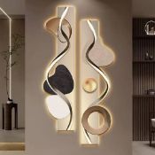 Boxed Modern Abstract Geometric LED Wall Art Multi-Color (LOC: SR4-QA2092 - 1P)