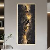 Boxed Extra-Large Modern LED Wall Art with Backlit Light Home Decor (LOC: SR4-QA2082 - 1LP)