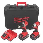 Milwaukee Next Generation M18BLCPP2A-502C 18V RedLithium Brushless Cordless Compact Power Tool