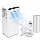 EMtronics 9000BTU Portable Air Conditioner Dehumidifier Fan and Window Vent Kit (LOC: SR2(5.1)-