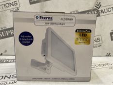 20 X BRAND NEW EXTERNA 20W LED PREMIUM FLOODLIGHTS RRP £14 EACH (LOC: 22.13-AA9231 - 1P)