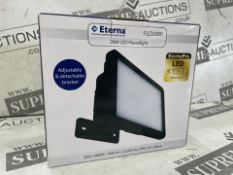 20 X BRAND NEW ETERNA 20W LED LED FLOODLIGHTS (LOC: 18.18-AA9296 - 1P)