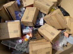 AMAZON MIXED BOX PALLET MAY CONTAIN ELECTRICALS PET PRODUCTS COSMETICS FASHION TECH ETC (LOC: 34.5-