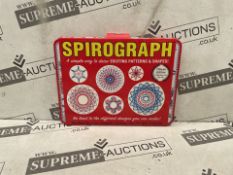 20 X BRAND NEW Spirograph Retro Tin | Create Amazing Endless Designs | Featuring Throwback Packaging