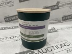 12 X BRAND NEW PECKSNIFFS ENGLAND 198.4G PREMIUM SOOTHE SERENE AND REFRESHING SCENTED CANDLES RRP £