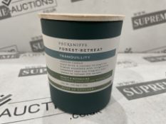 12 X BRAND NEW PECKSNIFFS ENGLAND 198.4G LUXURY FOREST RETREAT TRANQUILITY BRIGHT AND REFRESHING