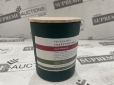 12 X BRAND NEW PECKSNIFFS ENGLAND 198.4G LUXURY FOREST RETREAT HAPPINESS VIBRANT AND ZESTY SCENTED