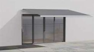 Boxed Outsunny 4 x 3 m Full Cassette Electric/Manual Retractable Awning with LED Light (LOC: SR6R-