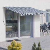 Boxed Outsunny Manual Retractable Awning 3 x 2.5m (LOC: SR6.3.1S-QA1981 - OSL)