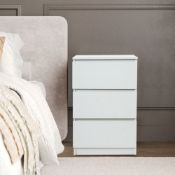 Boxed 32cm W Solid Wood Bedside Table (LOC: SR6(4.4)-KK4724 - 1LP)