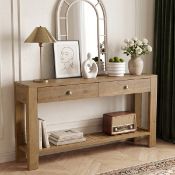 Boxed 139.95cm Solid Wood Console Table (LOC: SR6(4.4)-KK4742 - MP)