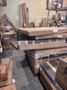 Large pallet to contain incomplete parts of garden furniture, pergolas and more (LOC: SR5F-