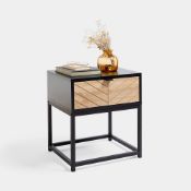 Boxed Dalton 1 Drawer Side Table (LOC: SR5(3.5)-KK3377 - 1LP)