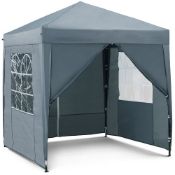 Boxed Grey Pop-up Gazebo Set 2m X 2m (LOC: SR5(4.1)-KK4882 - MP)